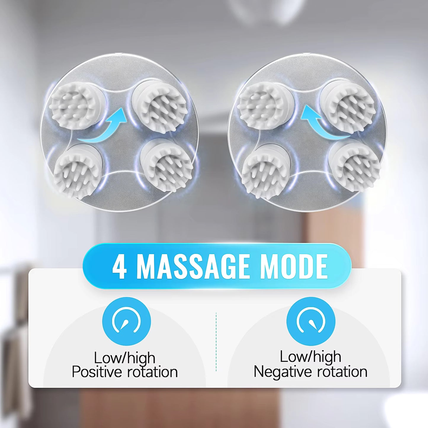 Head and Body Massager, Deep Tissue Muscle Relief